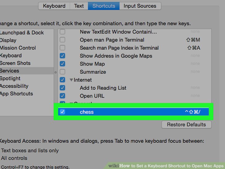 Open a closed app shortcut mac desktop