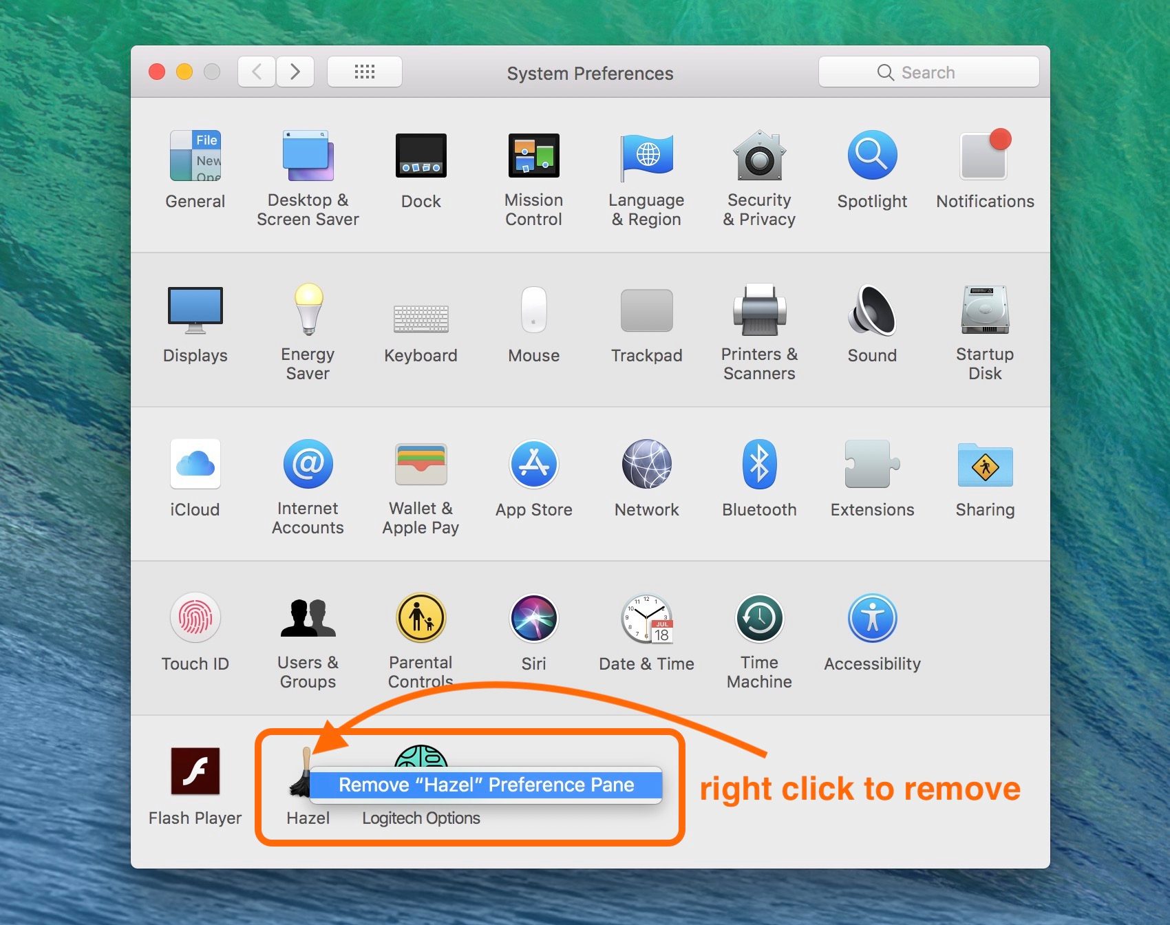 Remove Application Icons From Your Mac